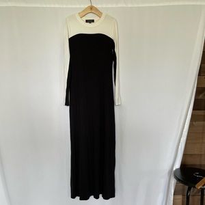 Long dress by Karen Kane, XS. Heavy material.